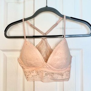 Victoria’s Secret Lace Longline Bralette